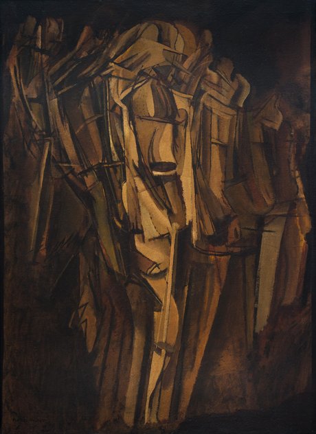Marcel Duchamp, Nude (Study), Sad Young Man on a Train, 1912