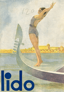 Lido Werbung aus den 1930ern