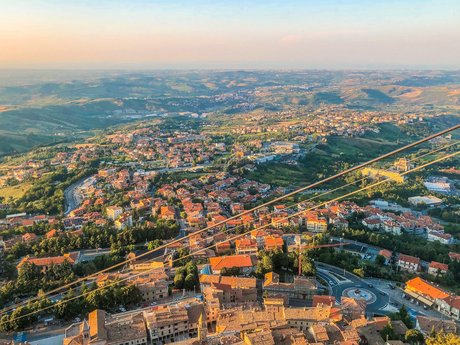 Panoramaalarm in San Marino